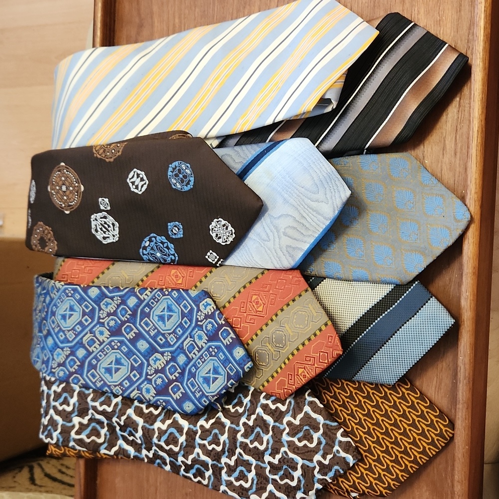 Vintage Wide Ties --1